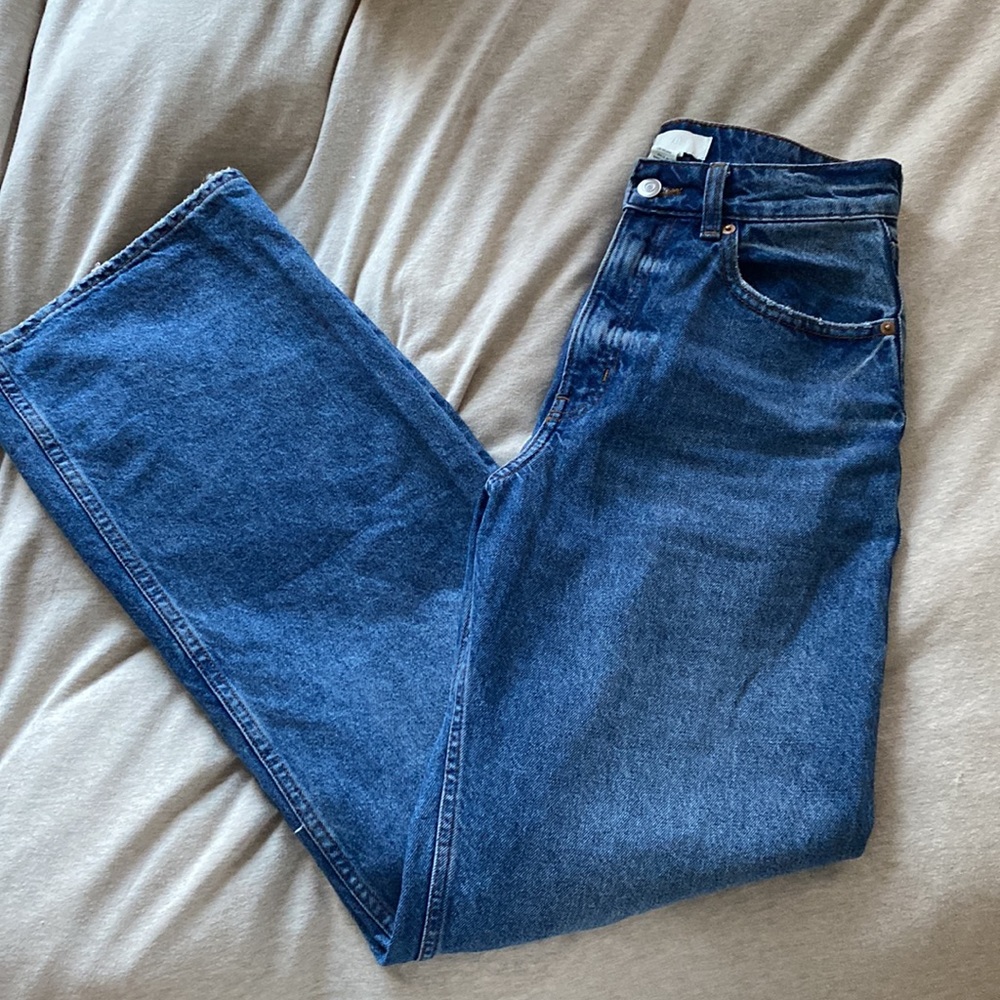 H&M High West Wide Leg-New